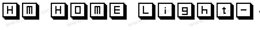 HM HOME Light字体转换